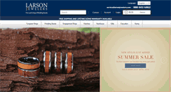 Desktop Screenshot of larsonjewelers.com